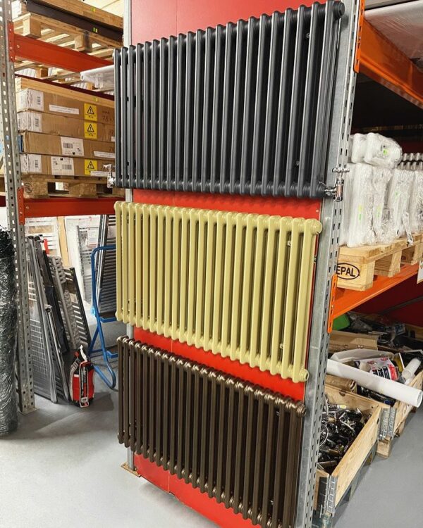 Acova dizaina 2 kolonnu radiators (balts) 600 X 812MM 7