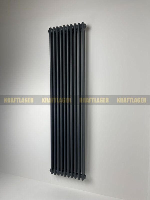 2 kolonnu vertikāls radiators 1800 x 470 mm , krāsa - antracīta - Image 6