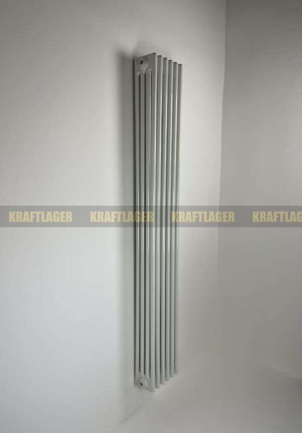 4 kolonnu vertikāls radiators 1800 x 290 mm, krāsa - balts - Image 8