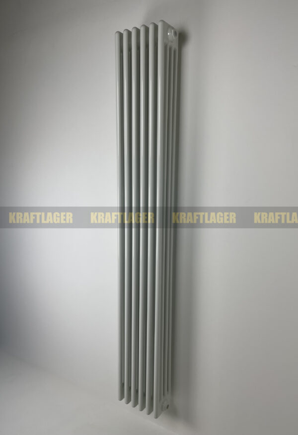 4 kolonnu vertikāls radiators 1800 x 290 mm, krāsa - balts - Image 7