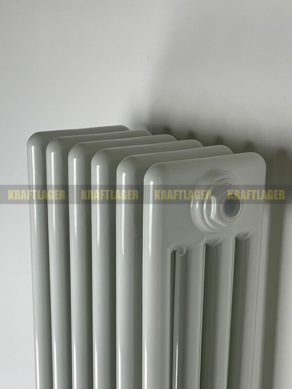 4 kolonnu vertikāls radiators 1800 x 290 mm, krāsa - balts - Image 6