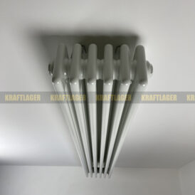 4 kolonnu vertikāls radiators 1800 x 290 mm, krāsa - balts
