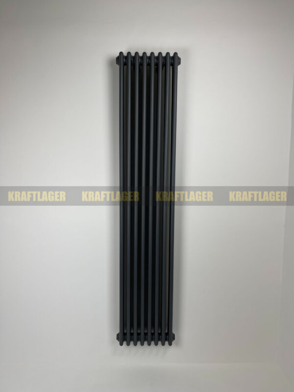 3 kolonnu vertikāls radiators 1800 x 380 mm, krāsa - antracīts