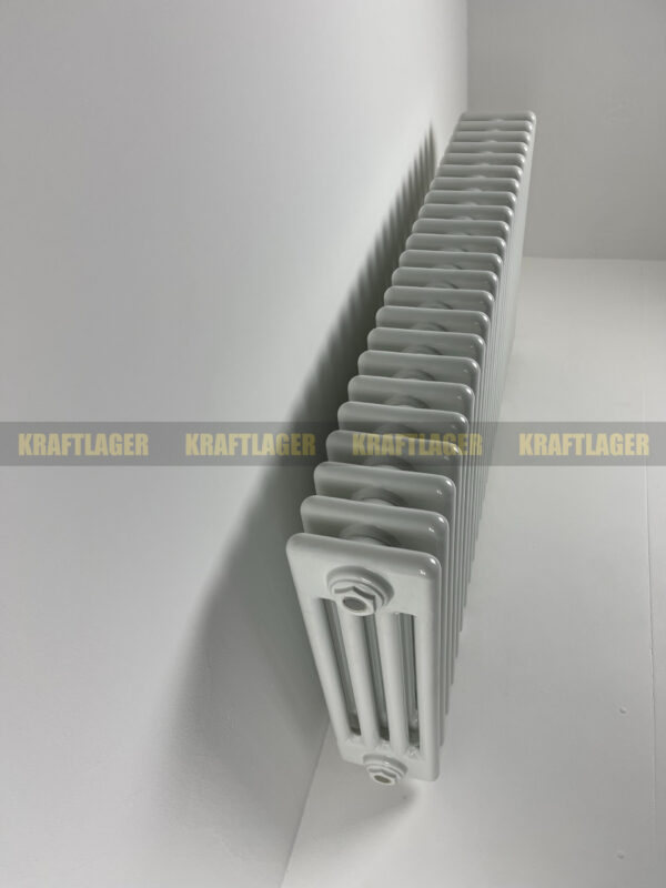 4 kolonnu horizontāls radiators 500 x 1055 mm, krāsa - balta - Image 4