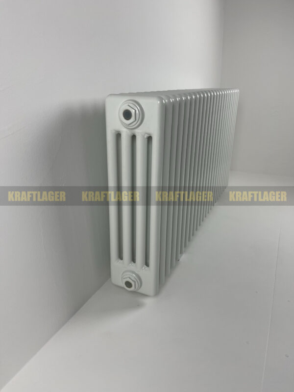 4 kolonnu horizontāls radiators 500 x 1055 mm, krāsa - balta