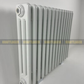 3 kolonnu horizontāls radiators 500 x 650 mm , krāsa - balts