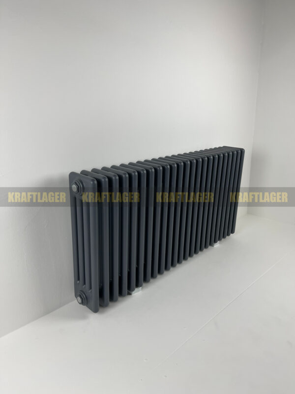 4 kolonnu horizontāls radiators 500 x 1055 mm, krāsa - antracīts - Image 6