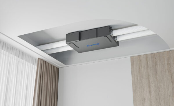 E-VIPO CS150 siltuma rekuperācijas ventilācijas sistēma ar vadības bloku