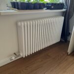 4 kolonnu horizontāls radiators 500 x 1235 mm, krāsa - balta photo review