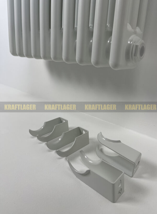 3 kolonnu horizontāls radiators 500 x 1055 mm, krāsa – balts - Image 4