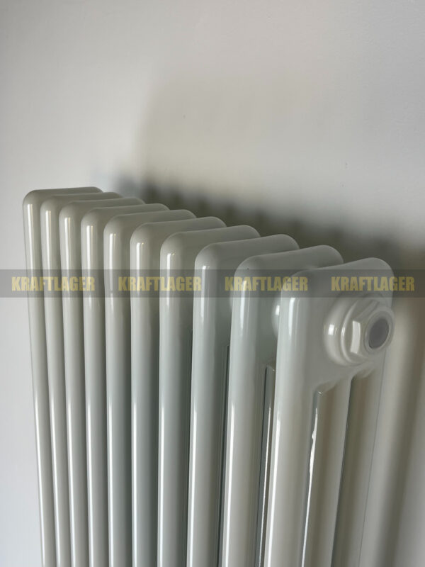 3 kolonnu vertikāls radiators 1800 x 470 mm, krāsa – balts - Image 5