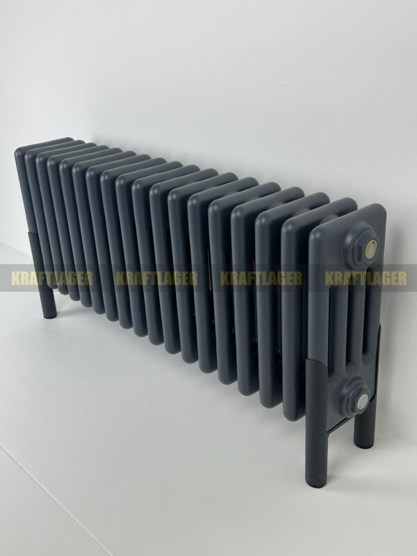 4 kolonnu horizontāls radiators, 300 x 830 mm, krāsa – Antracīts - Image 9