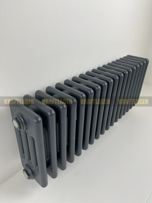 4 kolonnu horizontāls radiators, 300 x 830 mm, krāsa – Antracīts - Image 11