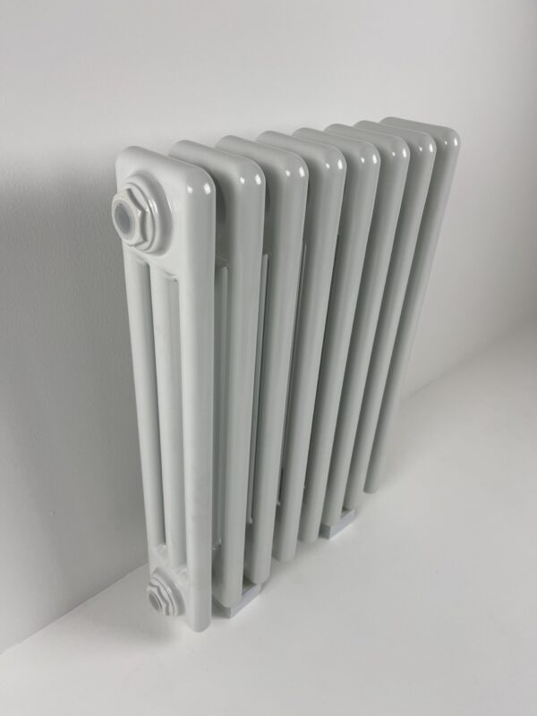 3 kolonnu horizontāls radiators 500 x 380 mm , krāsa – balts - Image 9