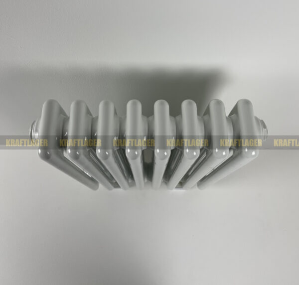 3 kolonnu horizontāls radiators 500 x 380 mm , krāsa – balts