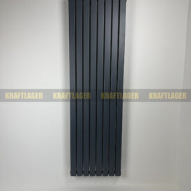 Vertikāls antracīta krāsas radiators 1800 x 544 Duplex