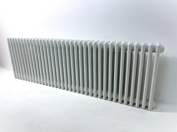 4 kolonnu 500×1505 mm horizontāls radiators, krāsa – Balts (RAL 9010) - Image 2