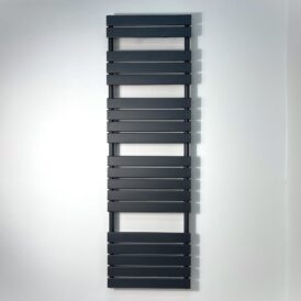 Antracīta krāsas dvieļu žāvētājs 1800 x 550mm